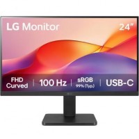 LG 24U421A-B monitor 23.8" FHD 1xHDMI curvo
