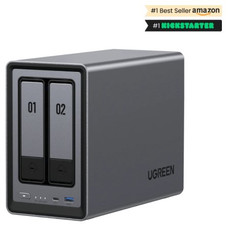 Ugreen NASync DXP2800 NAS System 2-Bay Compacto Intel® N N100 8 GB DDR5 0 TB UGOS Pro Negro (Espera 4 dias)-SX56 Ugreen NASync DXP2800 NAS System 2-Bay Compacto Intel® N N100 8 GB DDR5 0 TB UGOS Pro Negro (Espera 4 dias)