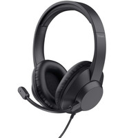 AURICULARES TRUSTR AYDA MAX USB BK