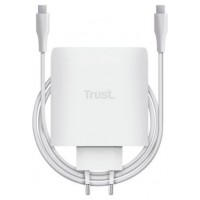 CARGADOR PARED/VIAJE 2xUSB-C 100W MAXO BLANCO TRUST (Espera 4 dias)-17SX CARGADOR PARED/VIAJE 2xUSB-C 100W MAXO BLANCO TRUST (Espera 4 dias)
