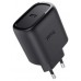 CARGADOR PARED/VIAJE USB-C 45W MAXO NEGRO TRUST (Espera 4 dias)