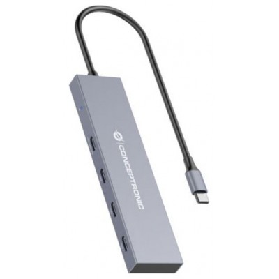 Hub Usb 3.2 Conceptronic Hubbies14g 4 Puertos Usb-c