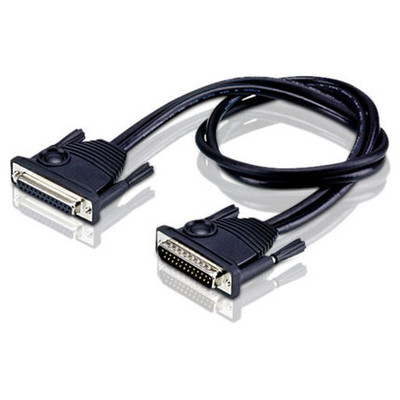 Aten 2L2705 cable de serie Negro 4,8 m DB-25 (Espera 4 dias)