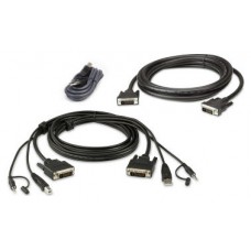 Aten 2L-7D03UDX5 cable para video, teclado y ratón (kvm) 3 m Negro (Espera 4 dias)