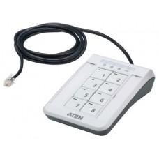 ATEN 2XRT-0021G otro dispositivo de entrada Teclado RJ-11 Negro, Gris, Blanco (Espera 4 dias)