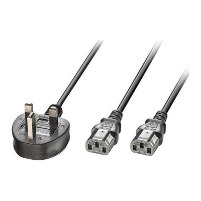 Lindy 30371 cable de transmisión Negro 2,5 m Acoplador C13 2 x (Espera 4 dias)-SX40 Lindy 30371 cable de transmisión Negro 2,5 m Acoplador C13 2 x (Espera 4 dias)