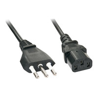 Lindy 30413 cable de transmisión Negro 2 m CEI 23-16 C13 acoplador (Espera 4 dias)-23SX Lindy 30413 cable de transmisión Negro 2 m CEI 23-16 C13 acoplador (Espera 4 dias)