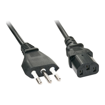 Lindy 30413 cable de transmisión Negro 2 m CEI 23-16 C13 acoplador (Espera 4 dias)-SX23 Lindy 30413 cable de transmisión Negro 2 m CEI 23-16 C13 acoplador (Espera 4 dias)