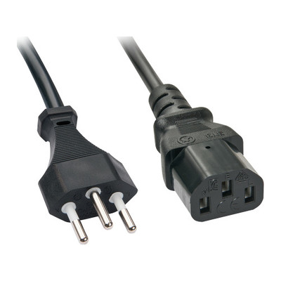 Lindy 30425 cable de transmisión Negro 0,7 m C13 acoplador (Espera 4 dias)-SX15 Lindy 30425 cable de transmisión Negro 0,7 m C13 acoplador (Espera 4 dias)