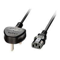 Lindy 30435 cable de transmisión Negro 5 m C13 acoplador (Espera 4 dias)-51SX Lindy 30435 cable de transmisión Negro 5 m C13 acoplador (Espera 4 dias)