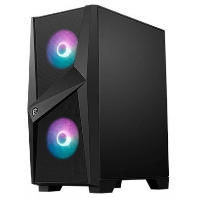 CAJA GAMING MSI MAG FORGE M100R MICRO ATX 2XUSB3.2 ARGB NEGRO