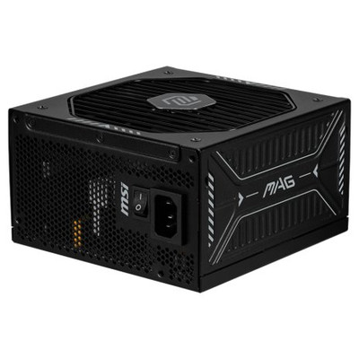 MSI MAG A850GLS PCIE5 unidad de fuente de alimentaci&oacute;n 850 W 24-pin ATX ATX Negro (Espera 4 dias)