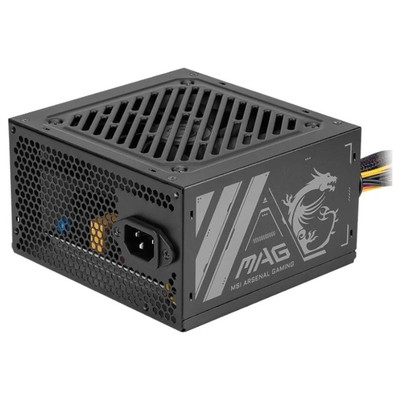MSI Fuente Ali.MAG A500N-H 500W 24pin ATX Pack 5-SX19 MSI Fuente Ali.MAG A500N-H 500W 24pin ATX Pack 5