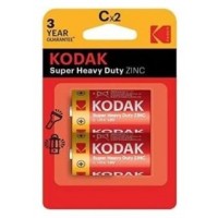 PILAS C LR14 KODAK EXTRA HEAVY DUTY ZINC PACK 2