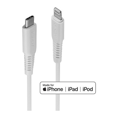 Lindy 31318 cable de conector Lightning 3 m Blanco (Espera 4 dias)-SX8 Lindy 31318 cable de conector Lightning 3 m Blanco (Espera 4 dias)