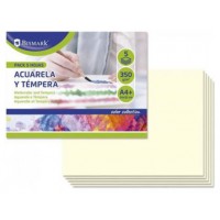 PACK 5 CARTULINAS DIBUJO ACUARELAS Y TEMPERAS A4+ BISMARK 328824 (Espera 4 dias)