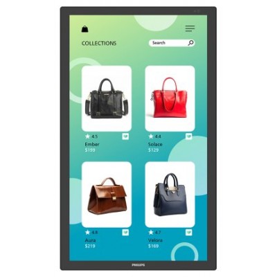 Philips 3000 series 32BDL3751T/00 pantalla de se&ntilde;alizaci&oacute;n Panel plano interactivo 80 cm (31.5") LCD Wifi 350 cd / m&sup2; Full HD Negro Pantalla t&aacute;ctil Procesador incorporado Android 24/7 (Espera 4 dias)