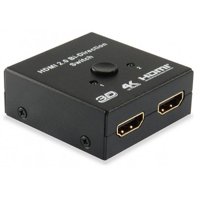 Switch Selector Hdmi Bidirecional Equip 2 Entradas 1