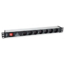 Regleta Alimentacion Rack 19" 1u 7 Tomas