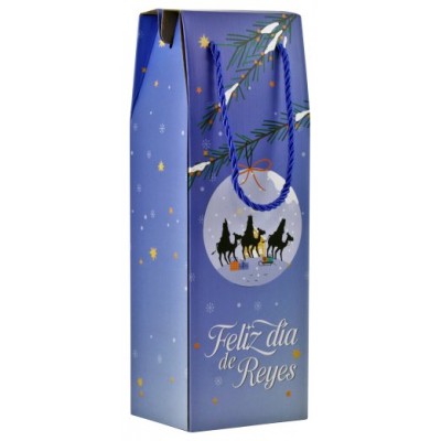 CAJA CON ASA MENSAJES EFECTO MADERA BOTELLERO REYES MAGOS (13X36X10 CM) COLORES SURTIDOS BISMARK 333603 (Espera 4 dias)-SX113 CAJA CON ASA MENSAJES EFECTO MADERA BOTELLERO REYES MAGOS (13X36X10 CM) COLORES SURTIDOS BISMARK 333603 (Espera 4 dias)