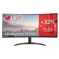 LG 34WR50QC-B.AEU pantalla para PC 86,4 cm (34") 3440 x 1440 Pixeles UltraWide Quad HD LCD Negro (Espera 4 dias)