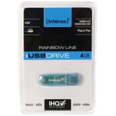 Intenso 3502450 Lápiz USB Rainbow line 4GB Azul