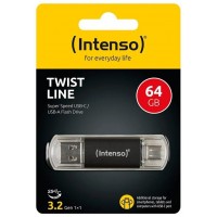 Intenso Twist Line L&aacute;piz USB 3.2 A+C 256Gb