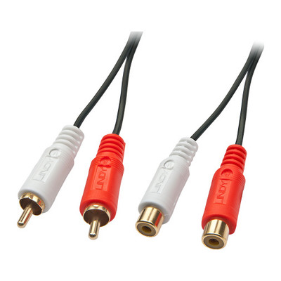 Lindy 35671 cable de audio 2 m 2 x RCA Negro, Rojo, Blanco (Espera 4 dias)-SX8 Lindy 35671 cable de audio 2 m 2 x RCA Negro, Rojo, Blanco (Espera 4 dias)