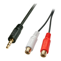 Lindy 35678 cable de audio 0,25 m 2 x RCA 3,5mm Negro, Rojo, Blanco (Espera 4 dias)-19SX Lindy 35678 cable de audio 0,25 m 2 x RCA 3,5mm Negro, Rojo, Blanco (Espera 4 dias)