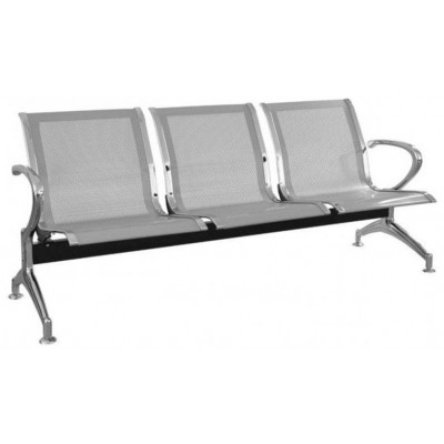 PIQUERAS Y CRESPO Bancada Acebron 3 plazas aluminio