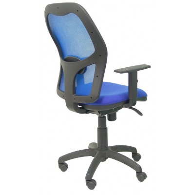 PIQUERAS Y CRESPO Silla Jorquera malla azul asiento bali azul