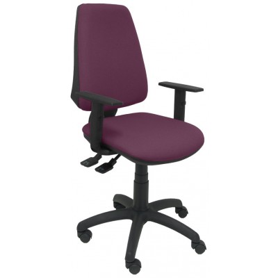 PIQUERAS Y CRESPO Silla Elche S bali morado brazos regulables