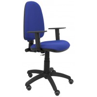 SILLA OFICINA OPERATIVA APOYABRAZOS REGULABLES AYNA AZUL PIQUERAS Y CRESPO 04CPBALI229B10RP (Espera 4 dias)