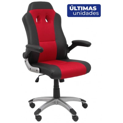 PIQUERAS Y CRESPO Silla gaming Talave similpiel negro y rojo. &iexcl;Ultimas unidades!!