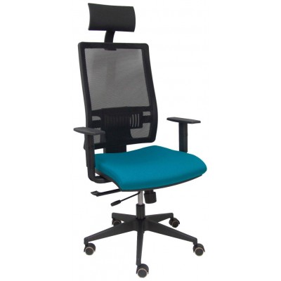 PIQUERAS Y CRESPO Silla Horna traslack bali verde petroleo brazos regulables ruedas parque y cabecero