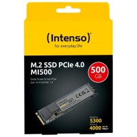 Intenso MI500 SSD 500GB PCIe Gen 4x4 NVME 1.4 - 5300 /