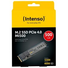 Intenso MI500 SSD 500GB PCIe Gen 4x4 NVME 1.4 - 5300 /