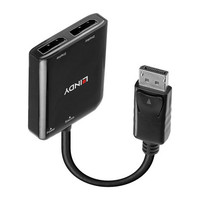 Lindy 38430 hub de interfaz DisplayPort 21600 Mbit/s Negro (Espera 4 dias)-10SX Lindy 38430 hub de interfaz DisplayPort 21600 Mbit/s Negro (Espera 4 dias)