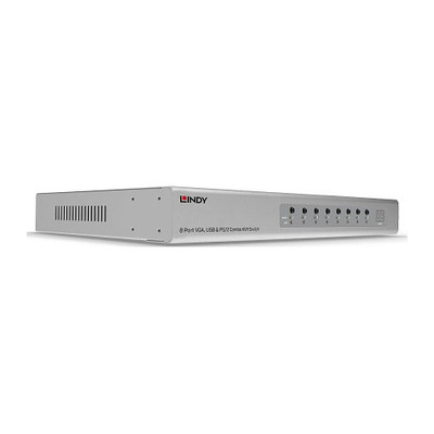 Lindy 39526 interruptor KVM Montaje en rack Plata (Espera 4 dias)-SX1,161 Lindy 39526 interruptor KVM Montaje en rack Plata (Espera 4 dias)