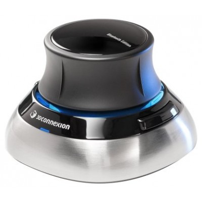 3Dconnexion SpaceMouse ratón Oficina RF Wireless + Bluetooth + USB Type-A 6DoF (Espera 4 dias)