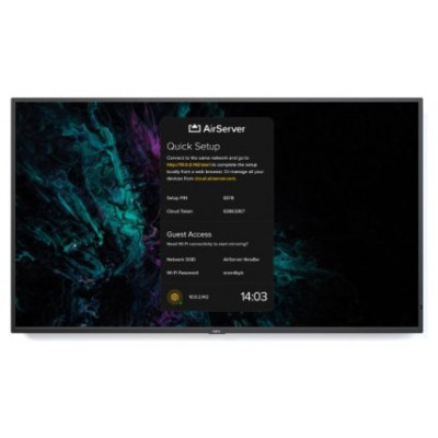 NEC MultiSync ME551 AirServer Pantalla plana para se&ntilde;alizaci&oacute;n digital 139,7 cm (55") LCD Wifi 400 cd / m&sup2; 4K Ultra HD Negro (Espera 4 dias)