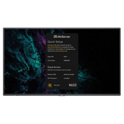 NEC MultiSync M981 AirServer Pantalla plana para se&ntilde;alizaci&oacute;n digital 2,49 m (98") LCD 500 cd / m&sup2; 4K Ultra HD Negro 24/7 (Espera 4 dias)