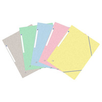 CARPETA DE GOMAS CON SOLAPAS TOP FILE+ TB A4+ - SURTIDO PASTEL OXFORD 400117805 (MIN10) (Espera 4 dias)