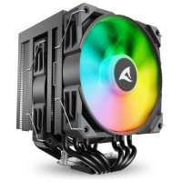 VENTILADOR CPU SHARKOON A60 RGB 120MM NEGRO-12SX VENTILADOR CPU SHARKOON A60 RGB 120MM NEGRO