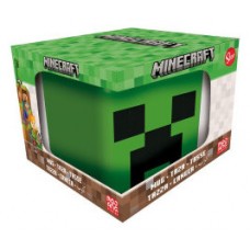 TAZA 3D EN CAJA REGALO CABEZA CREEPER 440 ML STOR REDSTRING 40487 (Espera 4 dias)