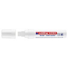 MARCADOR TIZA LIQUIDA GRUESO 4090 BLANCO EDDING 4090-049 (MIN5) (Espera 4 dias)