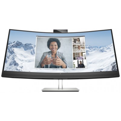 HP Monitor E34m G4 / 34" / WQHD / HDMI-DisplayPort-USB(A)-USB(C) / Regulable Altura / Webcam / Curvo