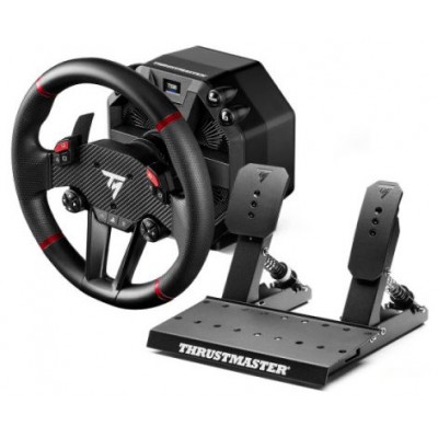 Thrustmaster T598 Negro, Rojo USB Volante + Pedales PC, PlayStation 4, PlayStation 5 (Espera 4 dias)