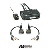 Lindy 42341 interruptor KVM Negro (Espera 4 dias)-392SX Lindy 42341 interruptor KVM Negro (Espera 4 dias)
