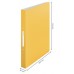 CARPETA 2 ANILLAS ACTIVE COSY AMARILLO LEITZ 42380019 (Espera 4 dias)